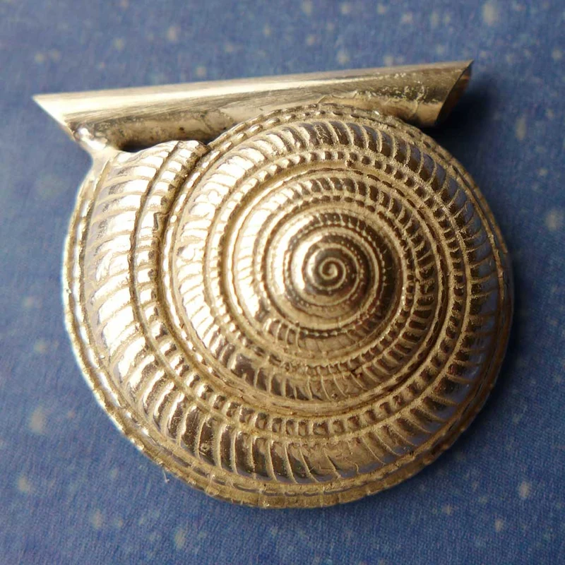 Schmuck Sonnenuhr Schnecke Anhänger m