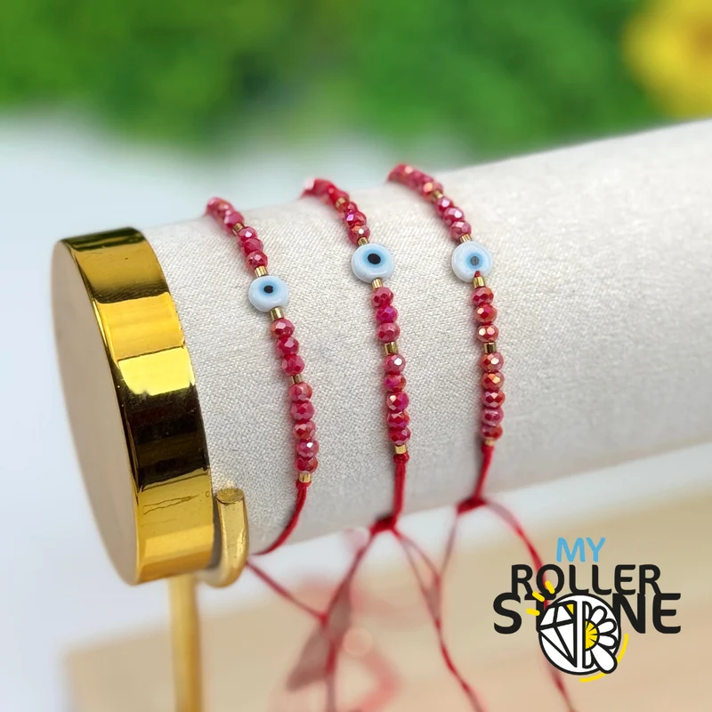 Türkisches Augen- (Nazar-)Kordelarmband