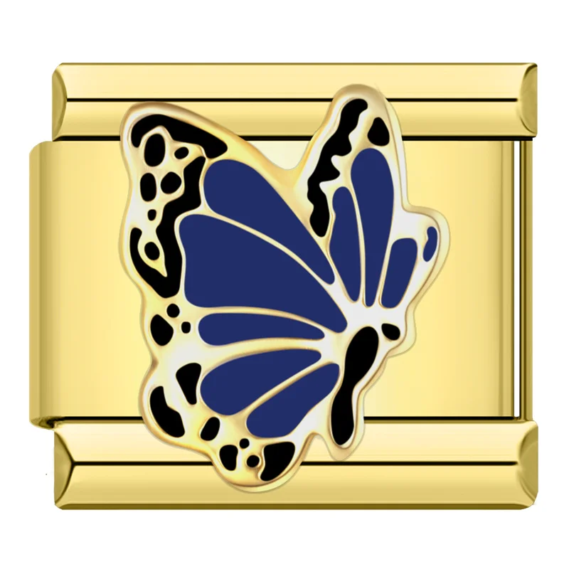 Blauer Schmetterling