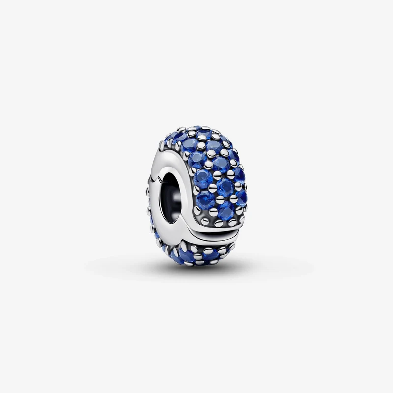 Royal Blue Stone Clip Charms