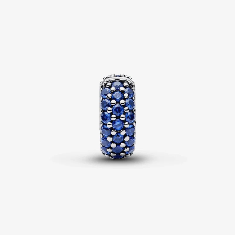Royal Blue Stone Clip Charms