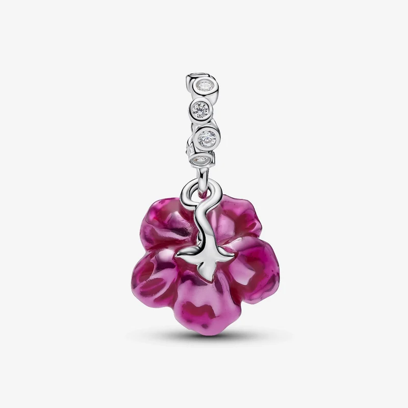 Hibiscus Dangle Charms