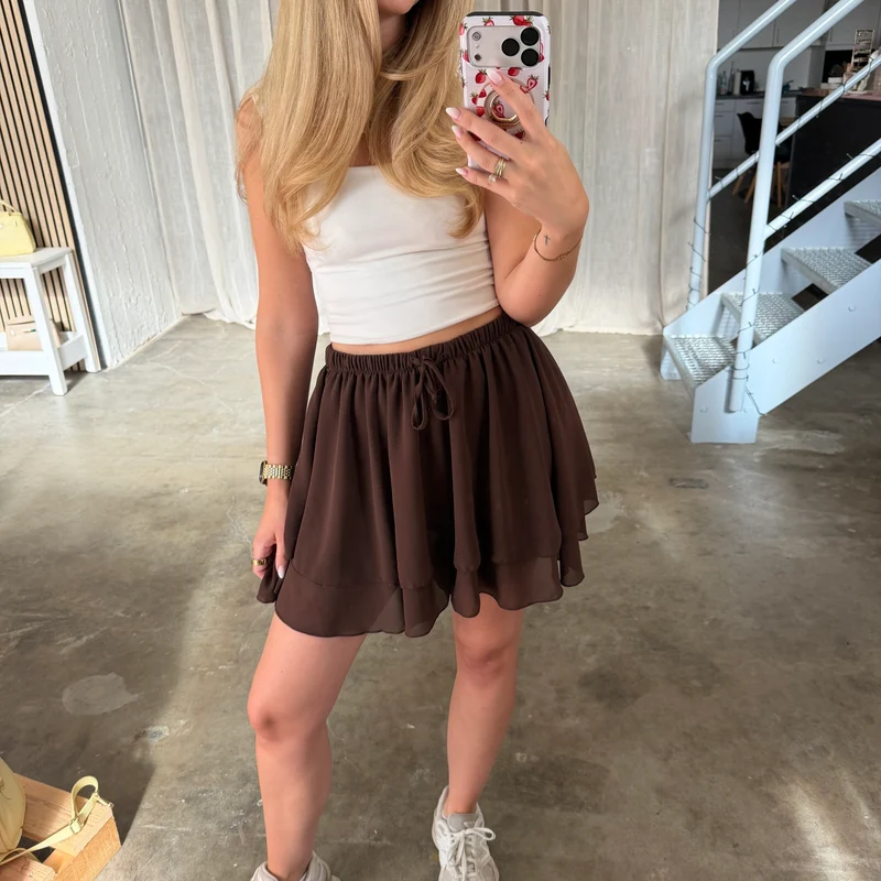Soft Flow Shorts - Espresso