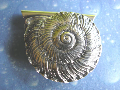 Unterwasser Schnecke Silber Sonnenrad A