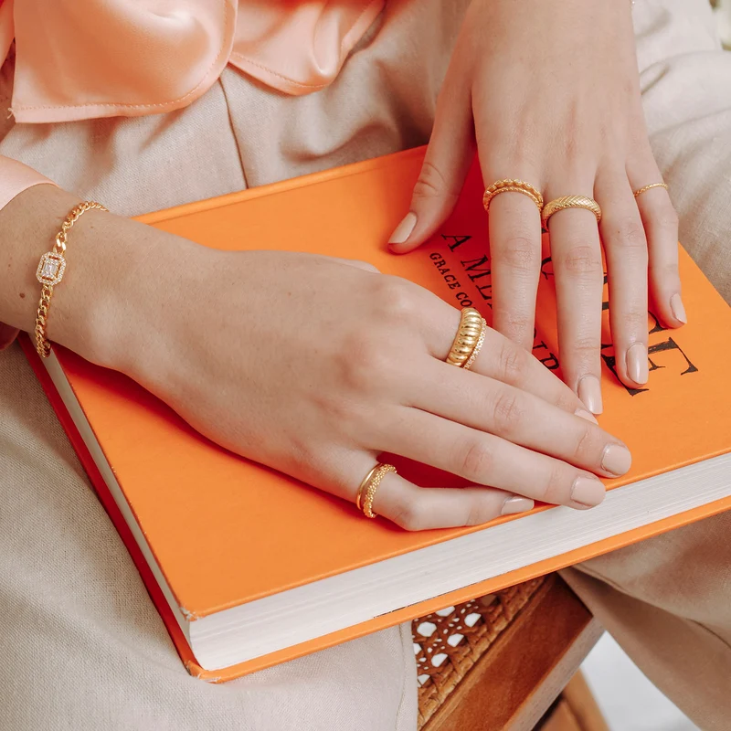 Pinky Linnea Ring