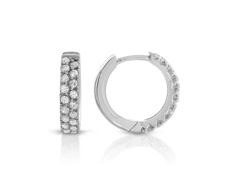 Ohrringe 925 Sterling Silber Damenohrringe Creolen