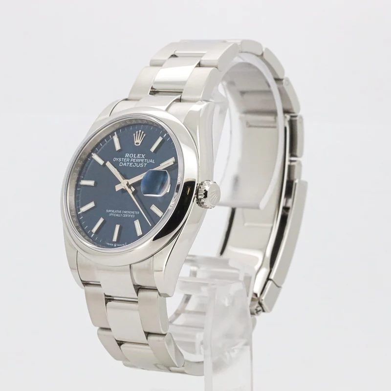 Rolex Datejust 36mm 126200 Blue Dial Edelstahl Automatik 2022 Dif37862
