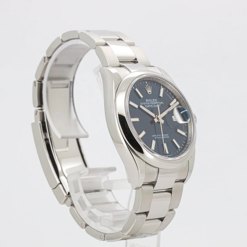 Rolex Datejust 36mm 126200 Blue Dial Edelstahl Automatik 2022 Dif37862