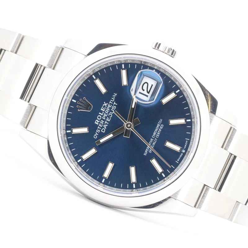 Rolex Datejust 36mm 126200 Blue Dial Edelstahl Automatik 2022 Dif37862