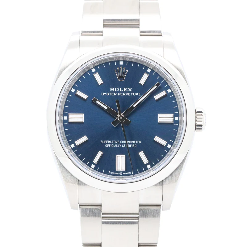 Rolex Oyster Perpetual 36 126000 Blue Dial Edelstahl Automatik 2022
