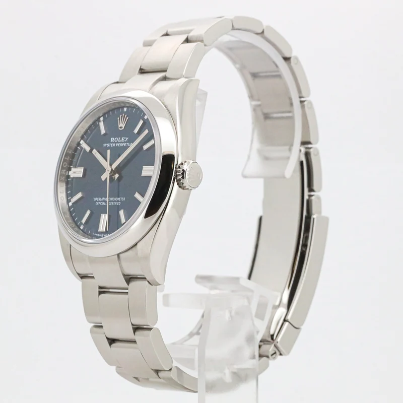 Rolex Oyster Perpetual 36 126000 Blue Dial Edelstahl Automatik 2022