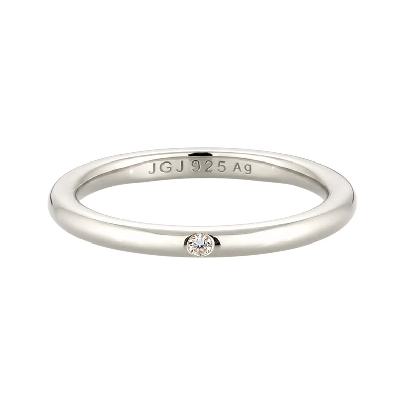 Stapelring | Mit Kristalle von Swarovski® (Weiß)