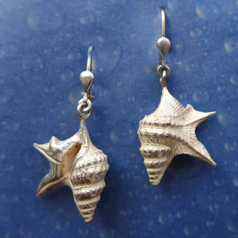 Unterwasser Schmuck Ohrhänger Pelikanfuß s