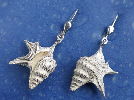 Unterwasser Schmuck Ohrhänger Pelikanfuß s