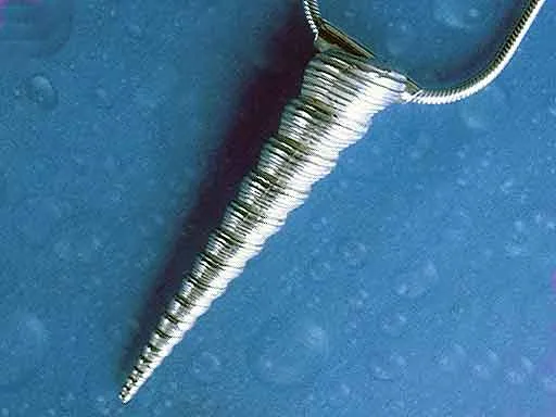 Turmschnecke Schmuck Anhänger
