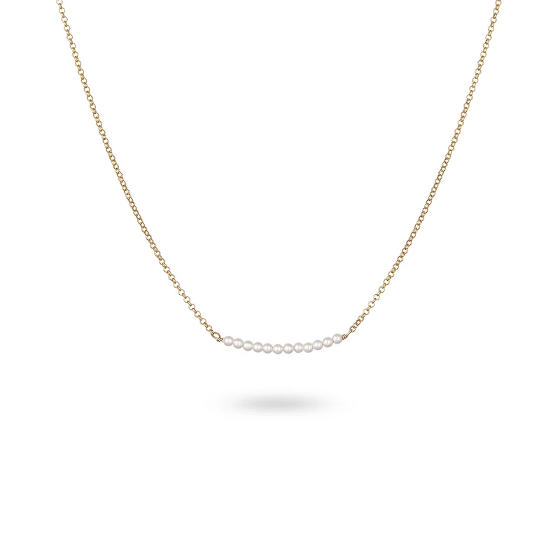 Halskette | mit Perlen von Swarovski® (Weiß)