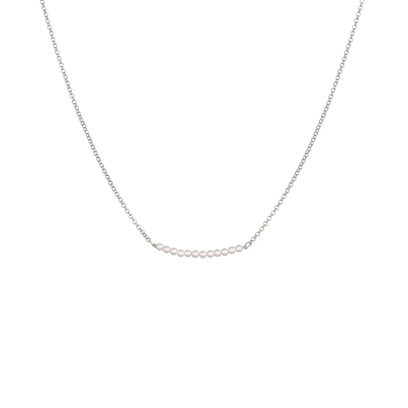 Halskette | mit Perlen von Swarovski® (Weiß)
