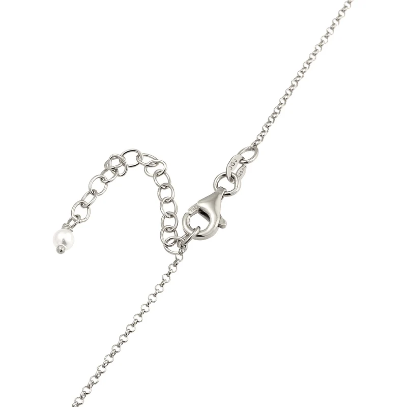Halskette | mit Perlen von Swarovski® (Weiß)