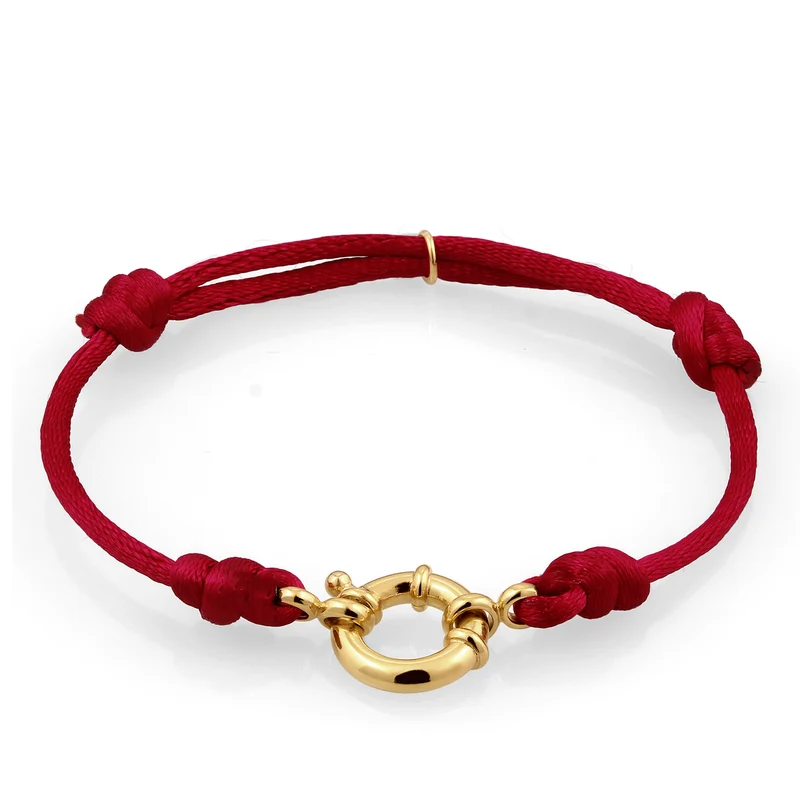 Armband | Satinband (Rot)