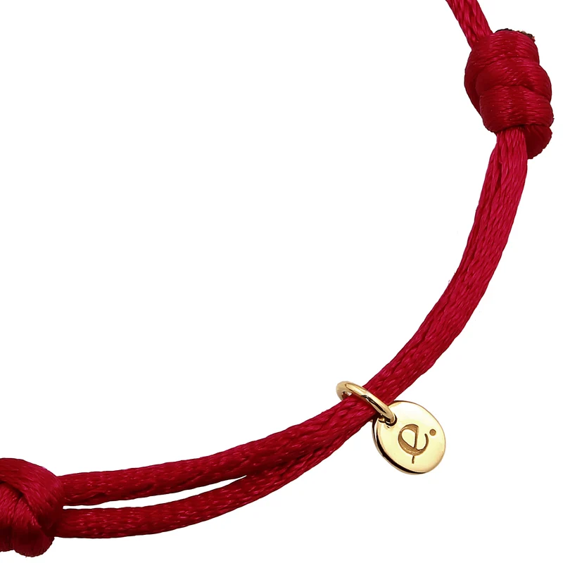 Armband | Satinband (Rot)