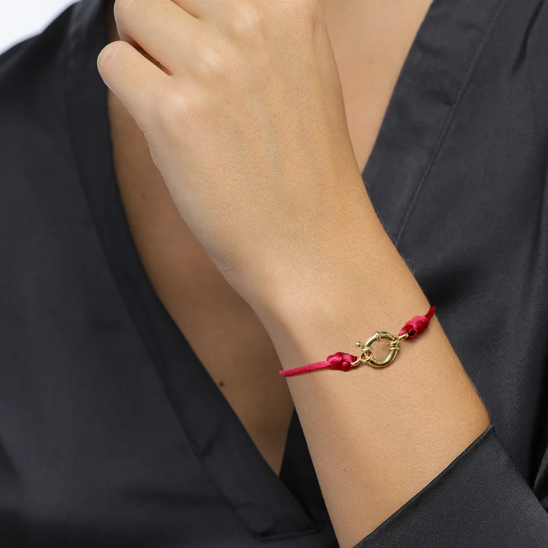 Armband | Satinband (Rot)