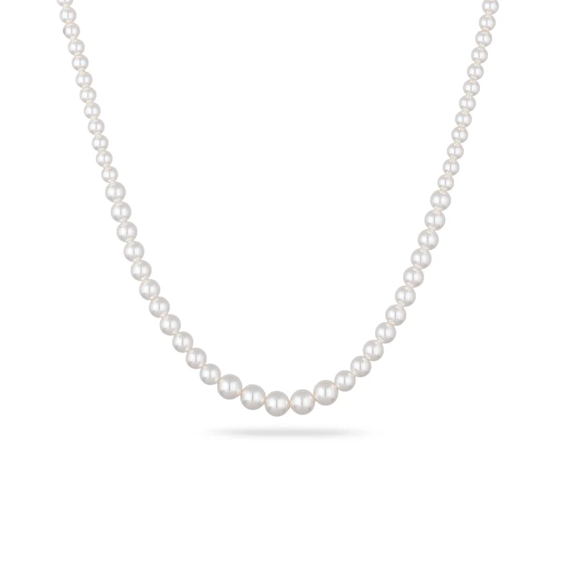 Halskette mit Perlen von Swarovski® (Weiß)