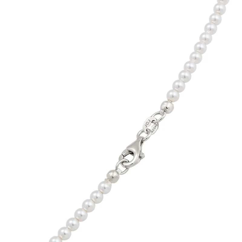 Halskette mit Perlen von Swarovski® (Weiß)
