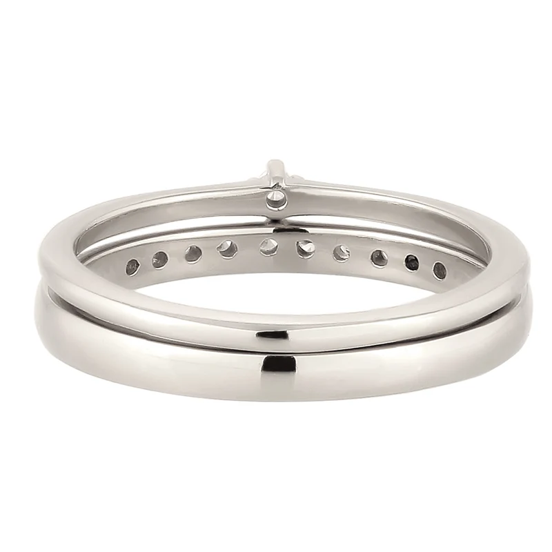 Ringset | Laborgezüchtete Diamanten (Weiß, 0.015 ct)