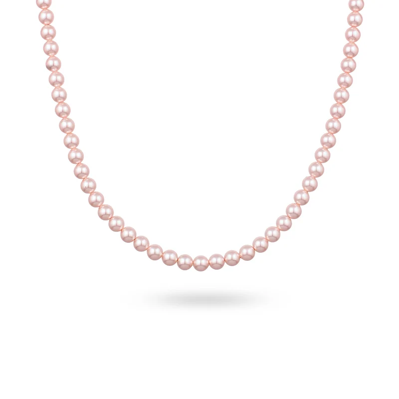 Halskette | Perlen von Swarovski®(Rosa)