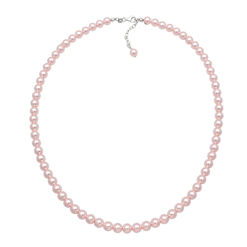 Halskette | Perlen von Swarovski®(Rosa)