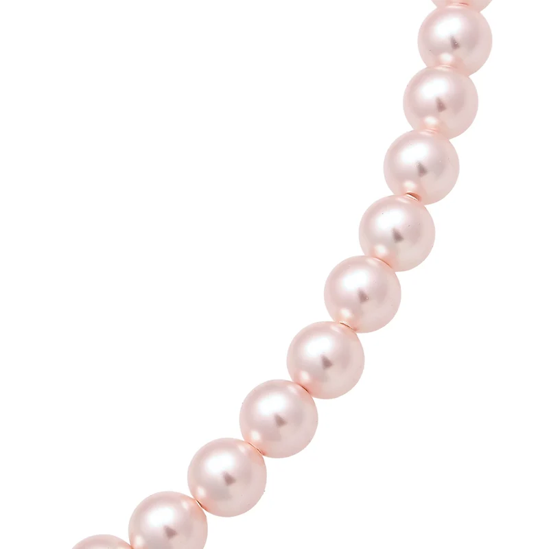 Halskette | Perlen von Swarovski®(Rosa)