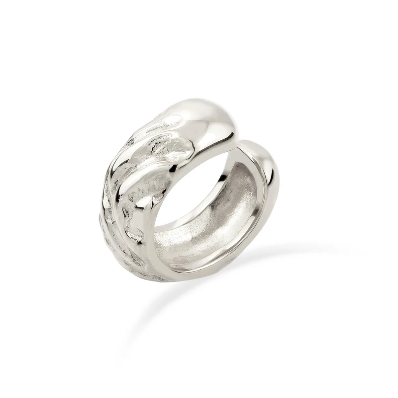 Single Earcuff Strukturiert