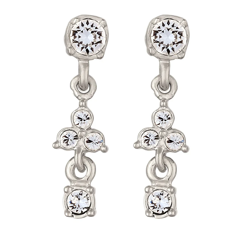 Ohrstecker | mit Kristallen von Swarovski® (Weiß)