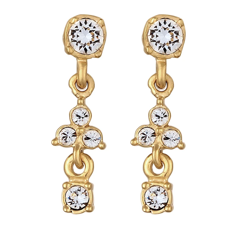 Ohrstecker | mit Kristallen von Swarovski® (Weiß)