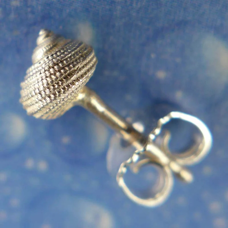 Meer Ohrringe Silber Erdbeerschnecke