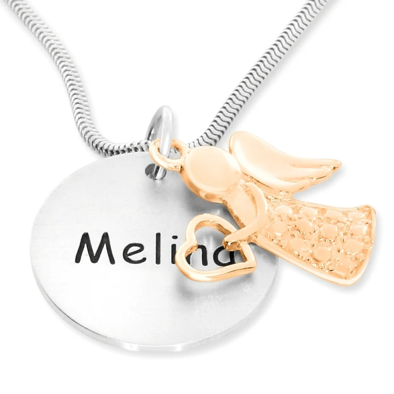 TAUFSCHMUCK MIT GRAVUR MÄDCHEN DAMEN KETTE ZUR GEBURT KINDERSCHMUCK 925 SILBER