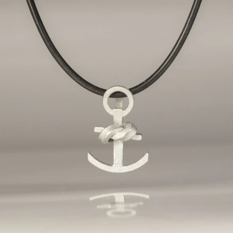 925er Silber Anhänger Knotenschmuck Mini Anker ANH-28