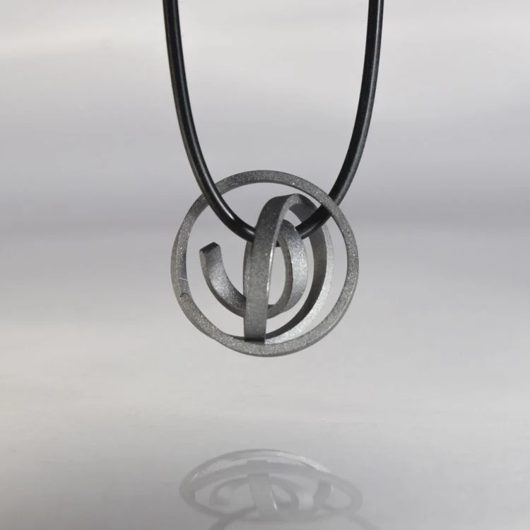 925er Silber Anhänger Knotenschmuck Mini Kugel Knoten ANH-16