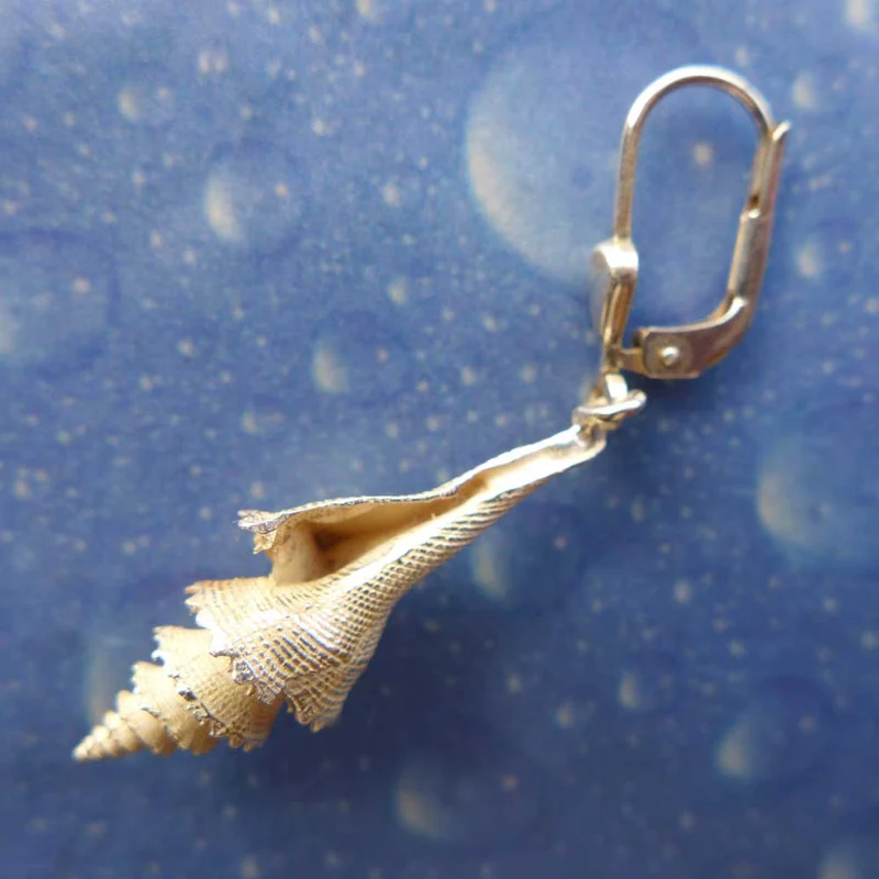 Maritimer Schmuck Schnecke Pagode Ohrhänger