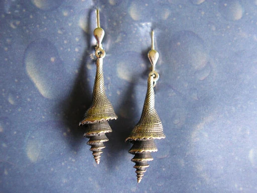 Maritimer Schmuck Schnecke Pagode Ohrhänger