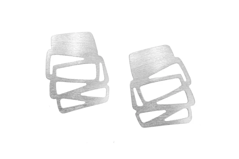 925er Silber Ohrstecker DECO ECHO E 044489