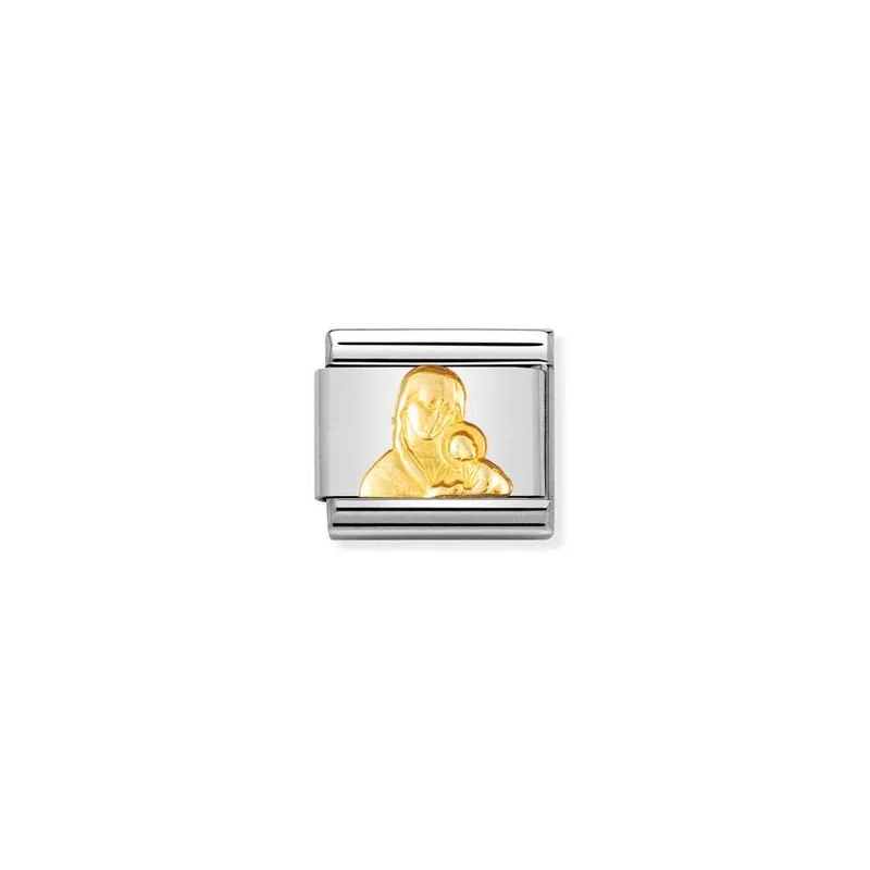 Classic Gold Madonna with Child Faith & Religion Charms