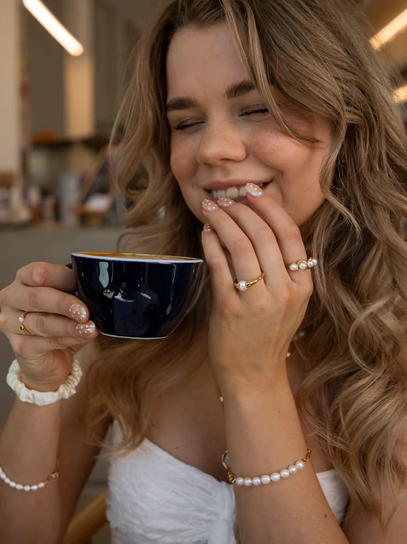 Whispering Pearl Ring