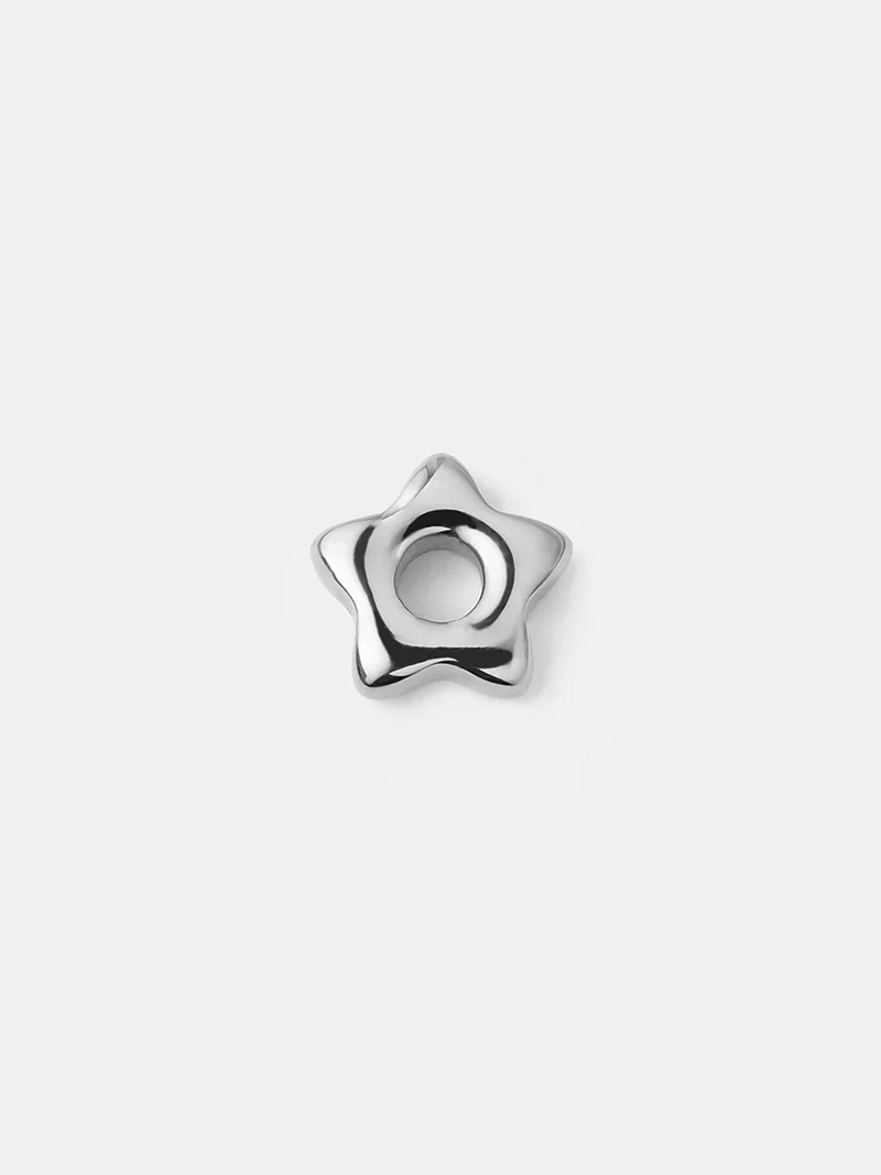 13,2mm Silent Star Ohrring-Charm