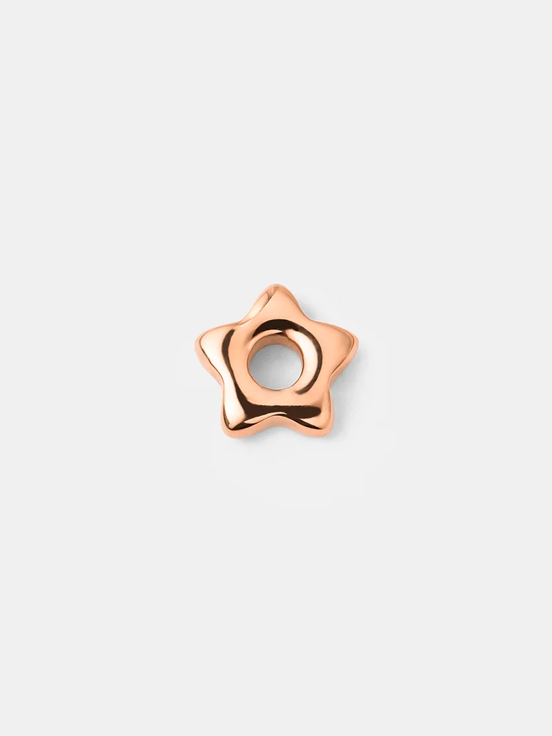 13,2mm Silent Star Ohrring-Charm