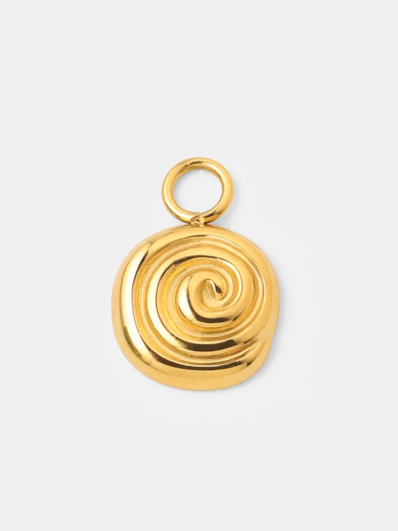 10,3mm Spiral Glow Ohrring-Charm