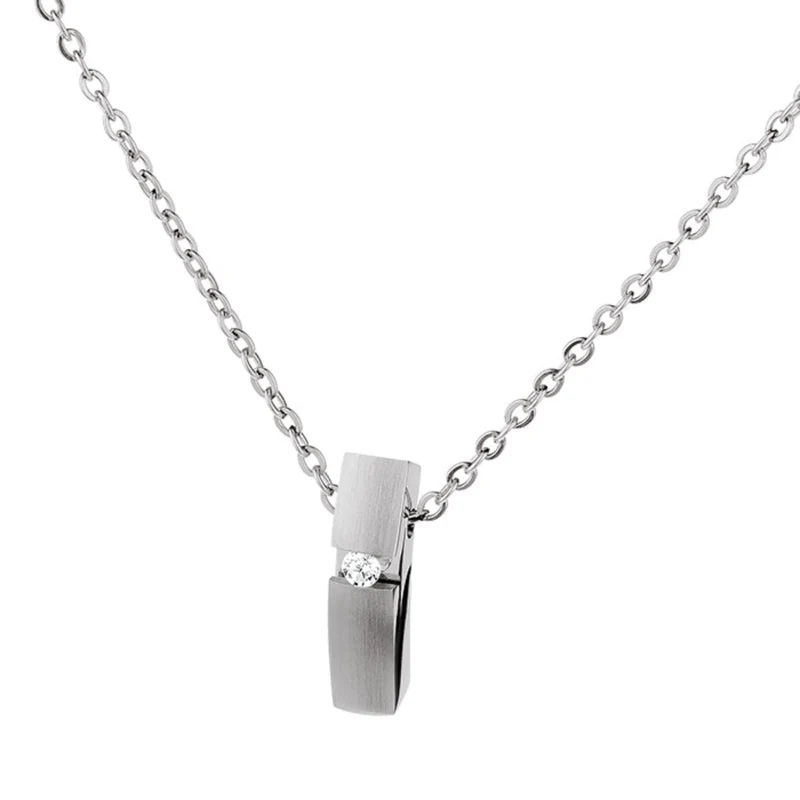 Edelstahl Collier ERNSTES DESIGN K740