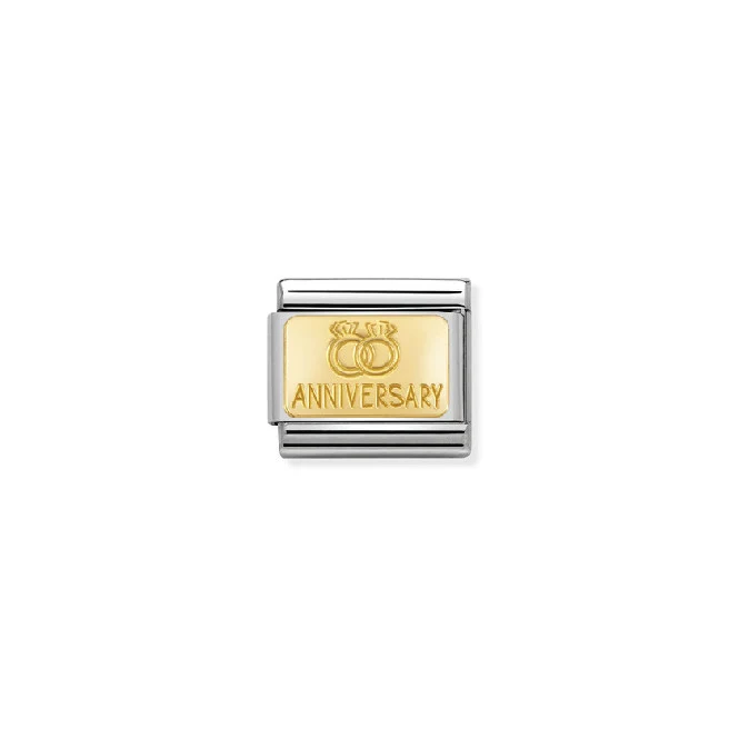 Classic Gold Rings Wedding & Anniversary Charms