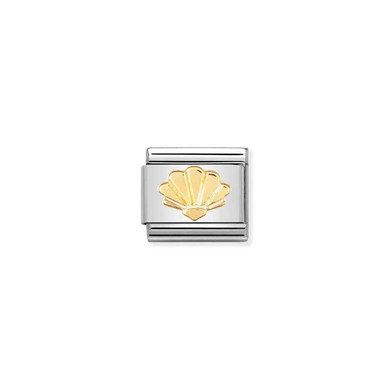 Classic Gold Shell Flowers & Nature Charms