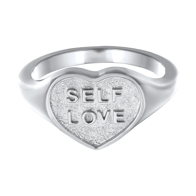 Siegelring Herz SELF LOVE